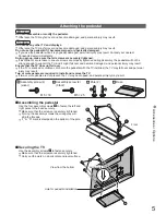 Preview for 5 page of Panasonic Viera TH-37PV8P Operating Instructions Manual