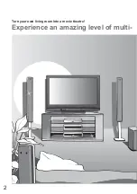 Предварительный просмотр 2 страницы Panasonic Viera TH-37PV8PA Operating Instructions Manual