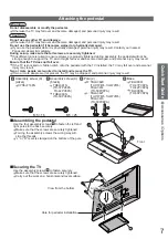 Предварительный просмотр 7 страницы Panasonic Viera TH-37PV8PA Operating Instructions Manual