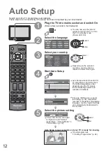 Предварительный просмотр 12 страницы Panasonic Viera TH-37PV8PA Operating Instructions Manual
