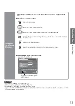 Предварительный просмотр 13 страницы Panasonic Viera TH-37PV8PA Operating Instructions Manual