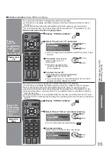 Preview for 35 page of Panasonic Viera TH-37PV8PA Operating Instructions Manual