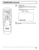 Предварительный просмотр 27 страницы Panasonic Viera TH-37PWD4 User Manual