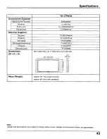 Предварительный просмотр 43 страницы Panasonic Viera TH-37PWD4 User Manual