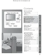 Предварительный просмотр 3 страницы Panasonic Viera TH-37PX60B Operating Instructions Manual