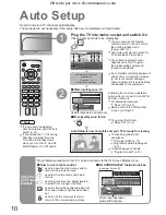 Предварительный просмотр 10 страницы Panasonic Viera TH-37PX60B Operating Instructions Manual