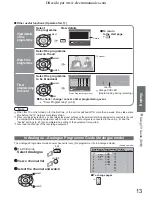 Предварительный просмотр 13 страницы Panasonic Viera TH-37PX60B Operating Instructions Manual