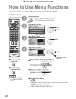 Предварительный просмотр 20 страницы Panasonic Viera TH-37PX60B Operating Instructions Manual