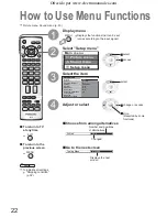 Предварительный просмотр 22 страницы Panasonic Viera TH-37PX60B Operating Instructions Manual