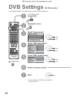 Предварительный просмотр 24 страницы Panasonic Viera TH-37PX60B Operating Instructions Manual