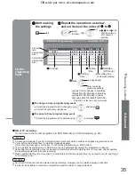 Предварительный просмотр 35 страницы Panasonic Viera TH-37PX60B Operating Instructions Manual