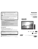 Preview for 1 page of Panasonic Viera TH-37PX70B Operating Instructions Manual