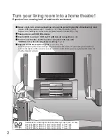 Preview for 2 page of Panasonic Viera TH-37PX70BA Operating Instructions Manual