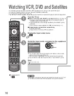 Preview for 16 page of Panasonic Viera TH-37PX70BA Operating Instructions Manual