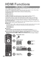 Preview for 40 page of Panasonic Viera TH-37PX70BA Operating Instructions Manual