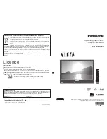 Panasonic Viera TH-37PX70E Operating Instructions Manual preview