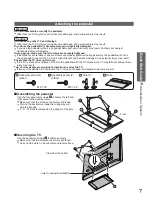 Предварительный просмотр 7 страницы Panasonic Viera TH-37PX80B Operating Instructions Manual