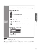 Preview for 13 page of Panasonic Viera TH-37PX80B Operating Instructions Manual