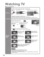 Предварительный просмотр 16 страницы Panasonic Viera TH-37PX80B Operating Instructions Manual