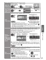 Preview for 21 page of Panasonic Viera TH-37PX80B Operating Instructions Manual