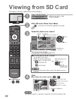 Предварительный просмотр 42 страницы Panasonic Viera TH-37PX80B Operating Instructions Manual