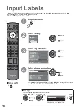 Предварительный просмотр 34 страницы Panasonic Viera TH-37PX80E Operating Instructions Manual