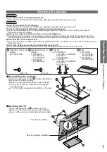 Preview for 7 page of Panasonic Viera TH-37PX8EA Operating Instructions Manual