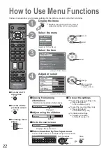 Preview for 22 page of Panasonic Viera TH-37PX8EA Operating Instructions Manual