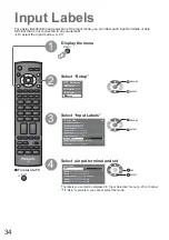 Preview for 34 page of Panasonic Viera TH-37PX8EA Operating Instructions Manual