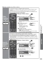 Preview for 39 page of Panasonic Viera TH-37PX8EA Operating Instructions Manual