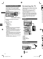 Предварительный просмотр 6 страницы Panasonic Viera TH-40C400A Operating Instructions Manual