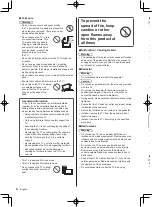 Предварительный просмотр 4 страницы Panasonic VIERA TH-40CS650Z Operating Instructions Manual