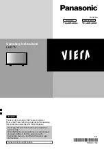 Panasonic VIERA TH-40D400A Operating Instructions Manual preview