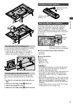 Предварительный просмотр 5 страницы Panasonic VIERA TH-40D400A Operating Instructions Manual