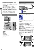 Preview for 6 page of Panasonic VIERA TH-40D400H Operating Instructions Manual