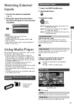 Preview for 11 page of Panasonic VIERA TH-40D400H Operating Instructions Manual