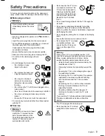 Preview for 3 page of Panasonic VIERA TH-40DS610U Operating Instructions Manual