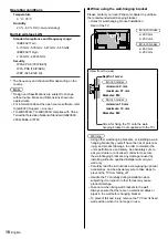 Предварительный просмотр 18 страницы Panasonic Viera TH-40DX650H Operating Instructions Manual