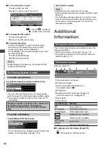 Preview for 18 page of Panasonic VIERA TH-40E400A Operating Instructions Manual