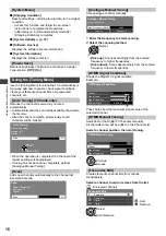 Preview for 16 page of Panasonic Viera TH-40E400H Operating Instructions Manual