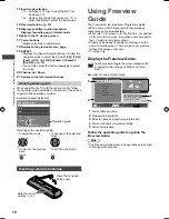 Preview for 10 page of Panasonic Viera TH-40F400Z Operating Instructions Manual