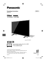 Panasonic VIERA TH-40FS500A Operating Instructions Manual предпросмотр