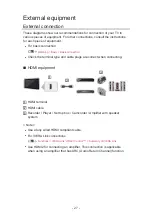 Предварительный просмотр 27 страницы Panasonic Viera TH-42AS640A User Manual