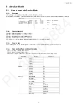 Предварительный просмотр 9 страницы Panasonic Viera TH-42C410H Service Manual