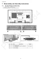 Предварительный просмотр 14 страницы Panasonic Viera TH-42C410H Service Manual