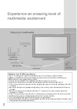 Preview for 2 page of Panasonic Viera TH-42LRG20E Operating Instructions Manual