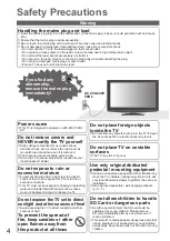 Preview for 4 page of Panasonic Viera TH-42LRG20E Operating Instructions Manual