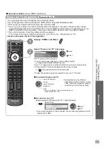 Preview for 55 page of Panasonic Viera TH-42LRG20E Operating Instructions Manual