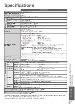 Preview for 67 page of Panasonic Viera TH-42LRG20E Operating Instructions Manual