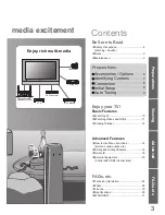 Preview for 3 page of Panasonic Viera TH-42PA60AC Operating Instructions Manual